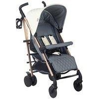 My Babiie MB51 Billie Faiers Quilted Champagne Lightweight Stroller, Sturdy & Protective, Lightweight Frame, Comfort, Suitable from Birth to MAX 22kg, w/Cup Holder, Rain Cover and Footmuff