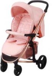 My Babiie MB200i Dani Dyer Pink Plaid iSize Travel System