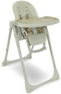 My Babiie MBHC9 Highchair from Birth – Newborn to 3 Years (15kg), Adjustable, 5 Recline Positions, 7 Height Settings, Removable Tray, Padded Seat, Foldable, Chair for Baby & Toddler – Oatmeal