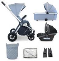 My Babiie MB450i+ Travel System - Blue