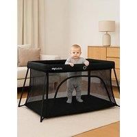 My Babiie MBTC2 Air-Light 2-in-1 Travel Cot - Black