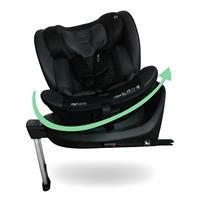 My Babiie MBCS400 Spin R129 Car Seat with Support Leg - Black