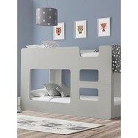Solar Bunk Bed Dove Grey Childrens Kids Bed  2 Man Delivery by Appointment
