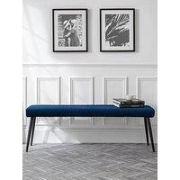 Julian Bowen Luxe Low Bench , Grey