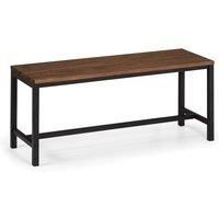 Julian Bowen Tribeca Bench, Walnut, 110 x 36cm
