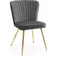 Julian Bowen Set Of 2 Cannes Dining Chairs, Grey