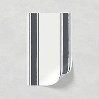 Lick Black & White Stripes 03 Textured Wallpaper Sample