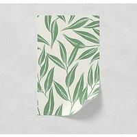 Lick White & Green Botanical 03 Textured Wallpaper Sample