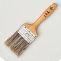 Lick Pro Flat Eco Bamboo Handle Paint Brush 3"