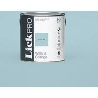 LickPro Matt Blue 08 Emulsion Paint 2.5Ltr (212JY)