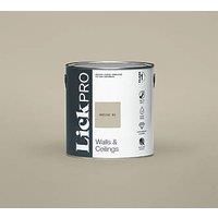 LickPro Matt Greige 01 Emulsion Paint 2.5Ltr (889JX)