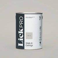 LickPro Matt Grey 03 Emulsion Paint 2.5Ltr (574JY)