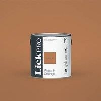 LickPro Matt Orange 02 Emulsion Paint 2.5Ltr (152JY)