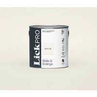 LickPro Matt White 03 Emulsion Paint 2.5Ltr (795JY)