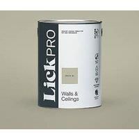 LickPro Matt Green 01 Emulsion Paint 5Ltr (982JY)