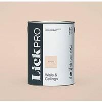 LickPro Matt Pink 02 Emulsion Paint 5Ltr (378JX)