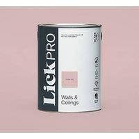 LickPro Matt Pink 05 Emulsion Paint 5Ltr (812JY)