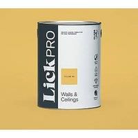 LickPro Matt Yellow 03 Emulsion Paint 5Ltr (761JY)