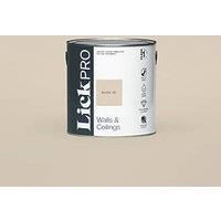 LickPro Eggshell Beige 01 Emulsion Paint 2.5Ltr (522JY)