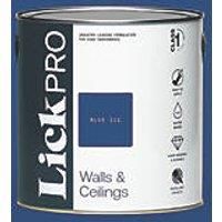 LickPro Eggshell Blue 111 Emulsion Paint 2.5Ltr (947JY)