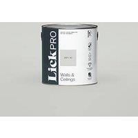 LickPro Eggshell Grey 01 Emulsion Paint 2.5Ltr (151JY)