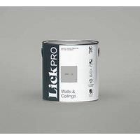 LickPro Eggshell Grey 11 Emulsion Paint 2.5Ltr (645JX)