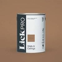 LickPro Eggshell Brown 02 Emulsion Paint 5Ltr (183JY)