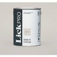 LickPro Eggshell Grey 02 Emulsion Paint 5Ltr (802JY)