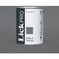 LickPro Eggshell Grey 10 Emulsion Paint 5Ltr (789JY)