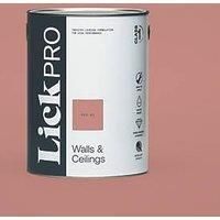 LickPro Eggshell Red 03 Emulsion Paint 5Ltr (340JY)