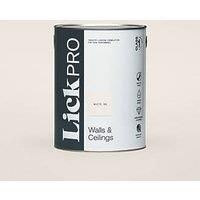 LickPro Eggshell White 06 Emulsion Paint 5Ltr (200JX)