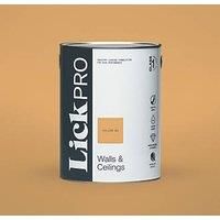 LickPro Eggshell Yellow 02 Emulsion Paint 5Ltr (344JY)