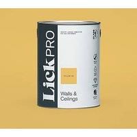 LickPro Eggshell Yellow 03 Emulsion Paint 5Ltr (400JY)