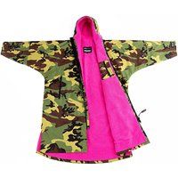 Dryrobe Advance Adults Camo Pink Long Sleeve Outdoor Robe