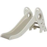 Liberty House Toys Kids Rocket Slide - First Slide, Playset for Indoor or Outdoor use Garden Slide White and Grey, H645 x W330 x D1250mm, LHT191WH