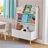 Liberty House Toys Kids White Sloping Bookcase