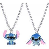 Lilo & Stitch Blue Ohana Silver Necklace