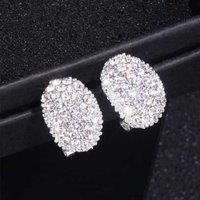 Sterling Silver S925 Crystal Earrings