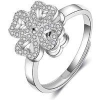 Necklace, Ring & Earrings - Xmasbox - Silver