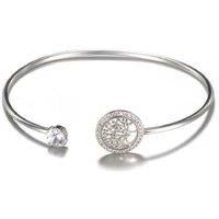 Silver Bangle And Earrings Set - Xmasbox