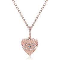 Necklace Rose Gold Crystals-Xmas Box