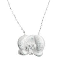 S925 Sterling Silver Orchid Bloom Necklace