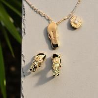 S925 Sterling Silver Summer Escape Necklace & Earrings Set