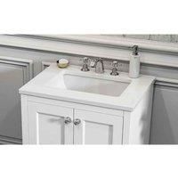 Harrogate Carrara White 610 Countertop For Undercounter Basin