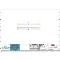 Scudo S8 1100Mm Wetroom Shower Panel - Chrome