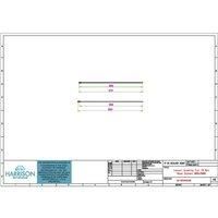 Scudo S8 900Mm Wetroom Shower Panel - Chrome