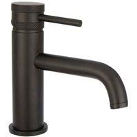 Noir Code Mono Basin Mixer Tap Matt Black