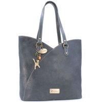 Catwalk Collection Handbags - Women/'s Large Tote Bag With Zip - Tulip Shoulder Bag - Distressed Leather Handbag - Abigail - Green