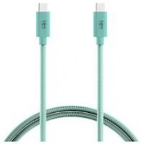 Juice 2m USB Type-C to USB Type-C Charging Cable - Teal