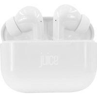 JUICE Earphones Go Wireless Bluetooth Earbuds - White, White